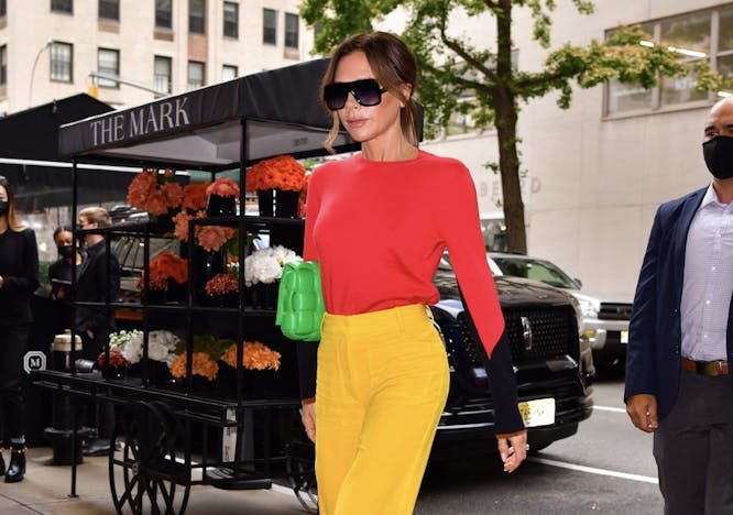 Victoria Beckham - Color Blocking