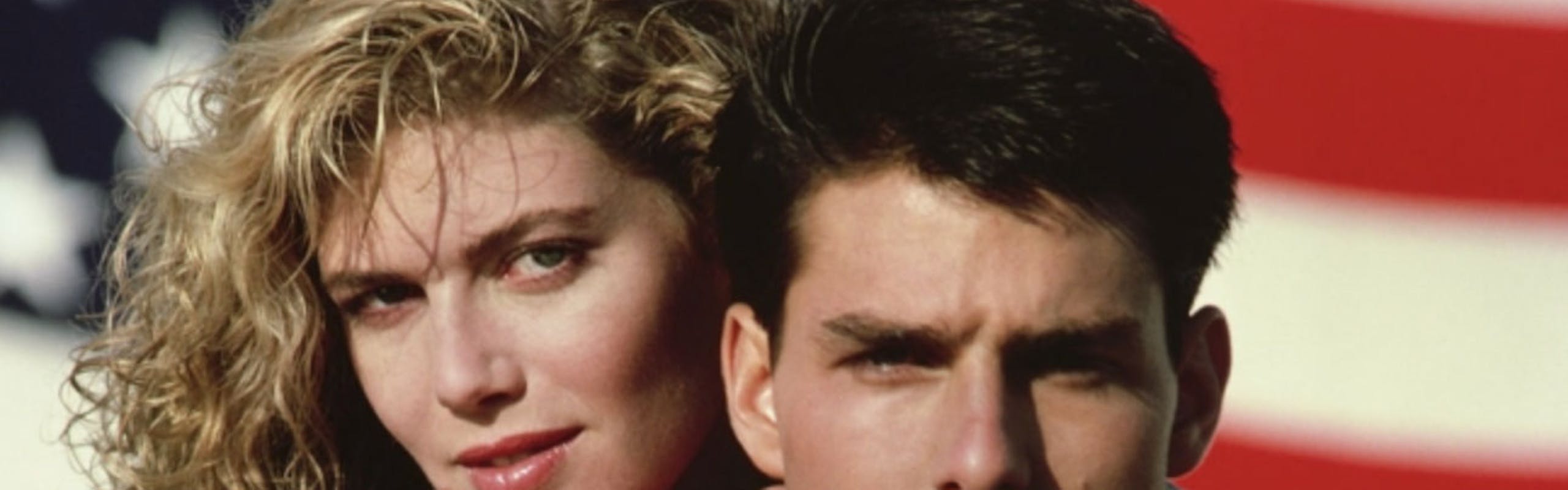 Kelly McGillis e Tom Cruise (Foto: Divulgação/Paramount Pictures)