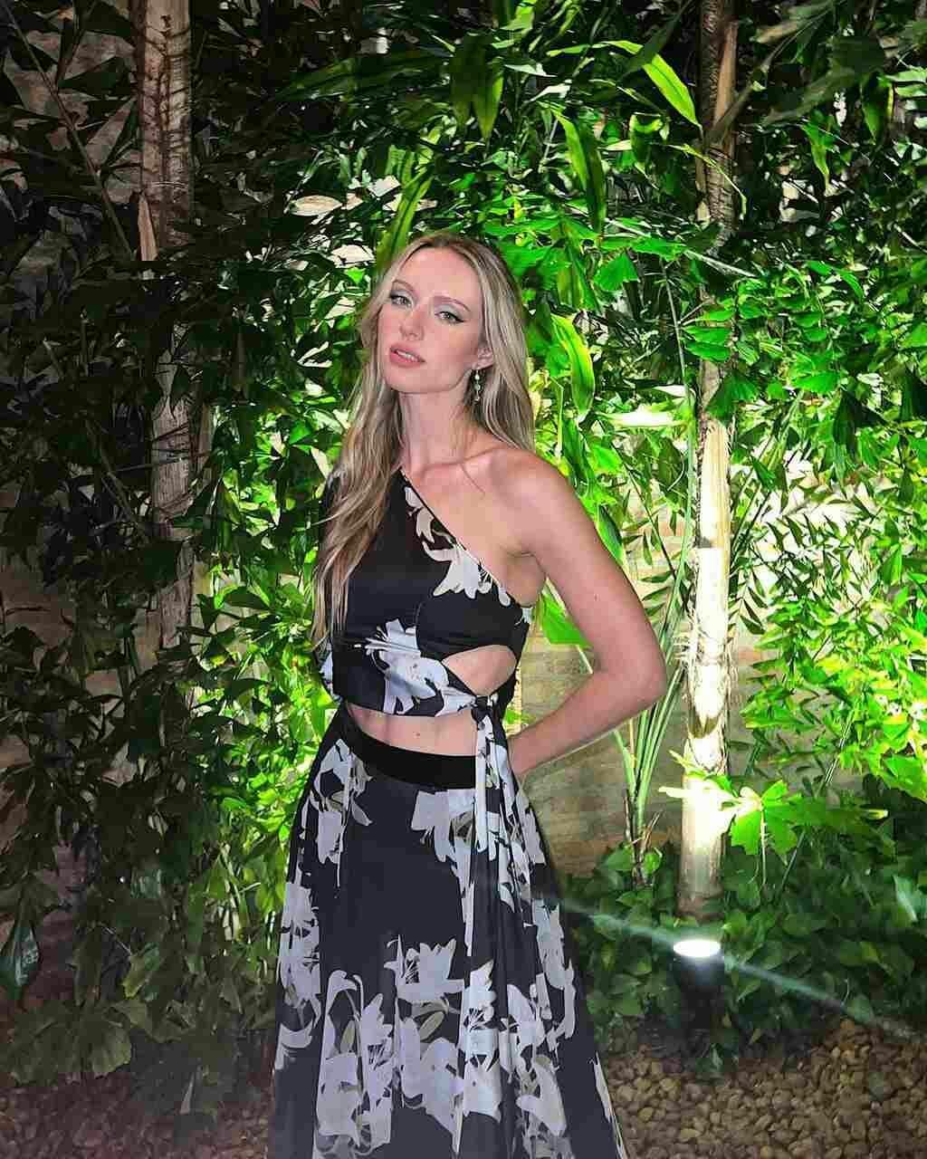 dress evening dress formal wear vegetation jungle rainforest blonde person gown woman