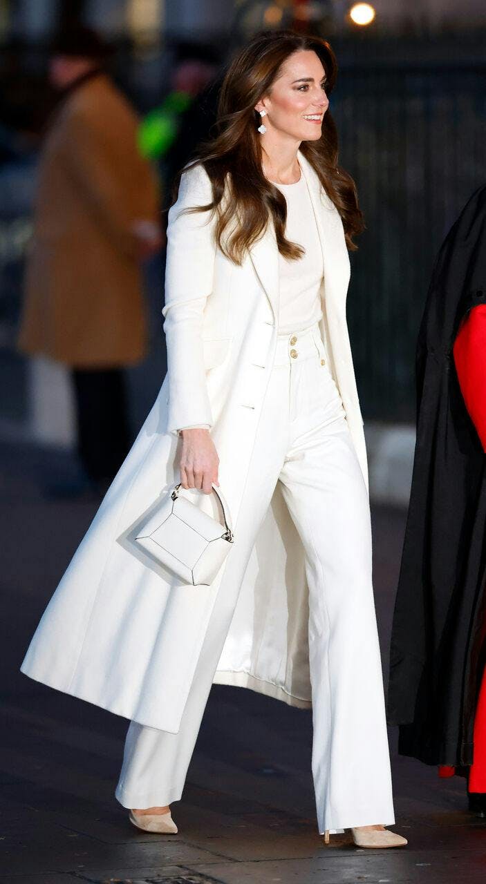 coat formal wear suit bag handbag blazer jacket shoe purse long sleeve