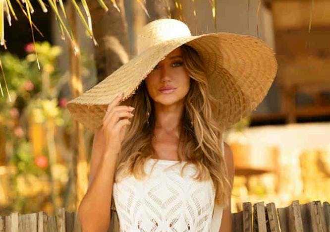 clothing hat beachwear sun hat