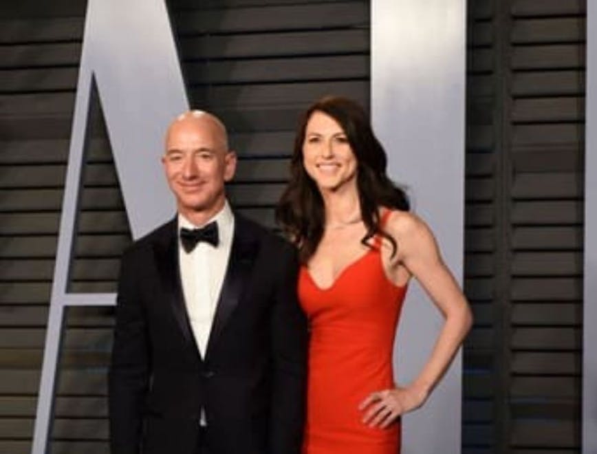 Jeff Bezos e MacKenzie Scott