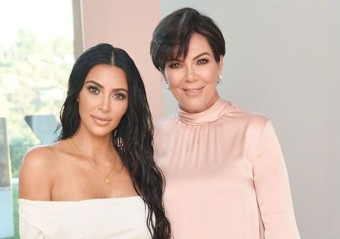 Kim Kardashian e kris Jenner