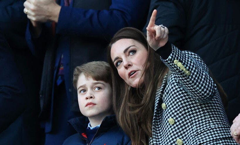 Príncipe George e Kate Middleton (Foto: Getty Images)